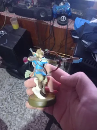 Amiibo Link con Arco BotW Nintendo