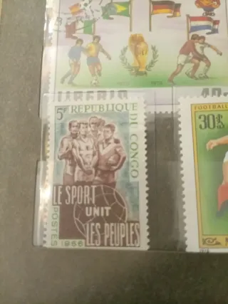 Surtido Sellos Países Mundo Fútbol