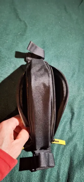 Bolsa Cuadro Bici BTWIN Negra