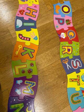 Puzzle Suelo Abecedario Infantil