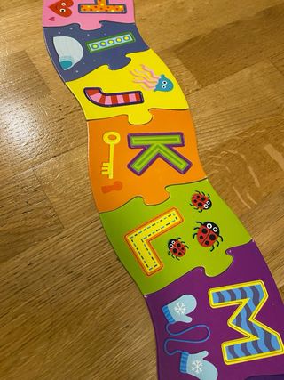 Puzzle Suelo Abecedario Infantil