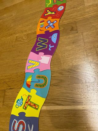 Puzzle Suelo Abecedario Infantil