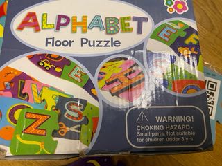Puzzle Suelo Abecedario Infantil