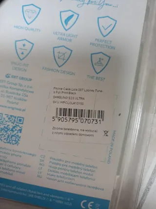 Funda móvil Samsung S23 Ultra Bugs Bunny