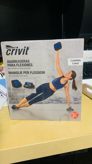 Crivit Agarraderas Flexiones con Ruedas
