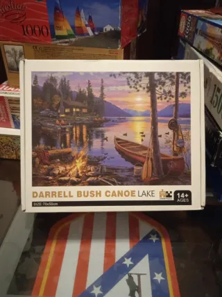 Puzzle 1000 Piezas Darrell Bush Canoe Lake
