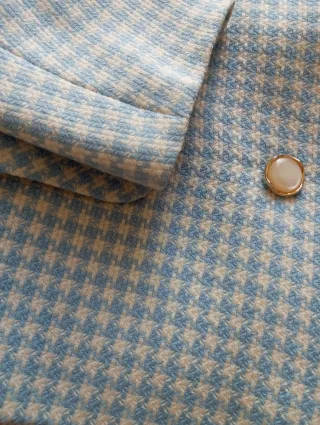 Giacca elegante vintage pied de poule