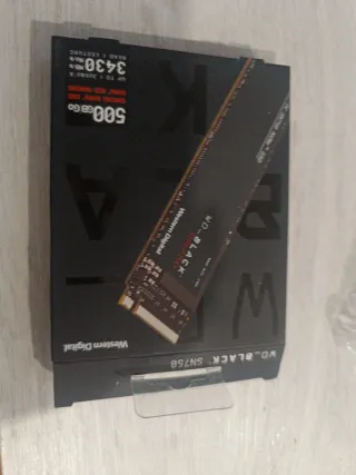 SSD WD Black SN750 NVMe 500GB