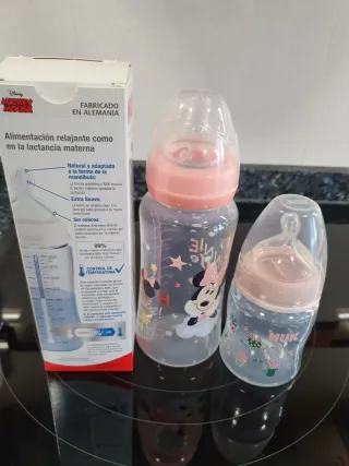 2 Biberones Nuk First Choice Disney Minnie