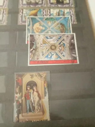 Surtido de Sellos Navales y Artísticos