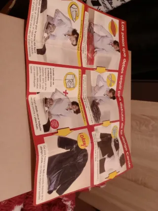 Chaquetón pelo negro talla única