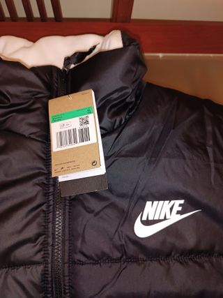 Cazadora Nike Sportswear Mujer XL Negra/Blanca