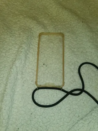 Funda transparente para XIAOMI REDMI 9C con cordón