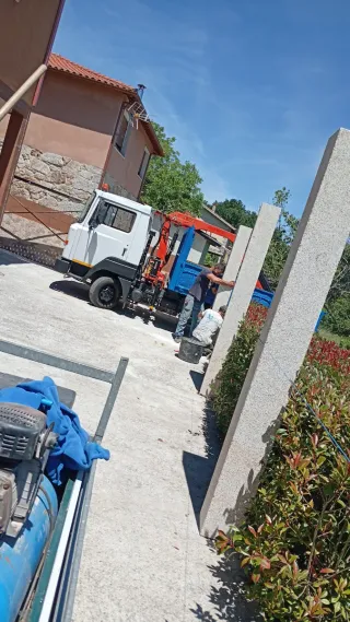 Muros de piedra natural