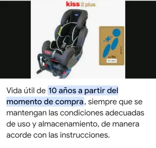 Silla coche Klippan Kiss Plus 2+funda de regalo