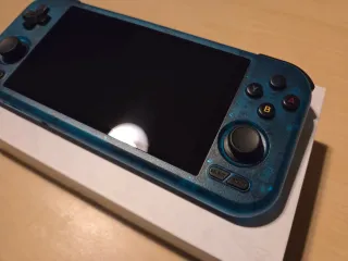 Retroid pocket 4 pro - Ice blue + Grip