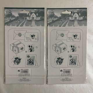 Pack 4 unidades Pegatinas Mickey y Minnie Disney