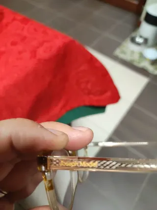 Montatura occhiali da vista beige/marrone