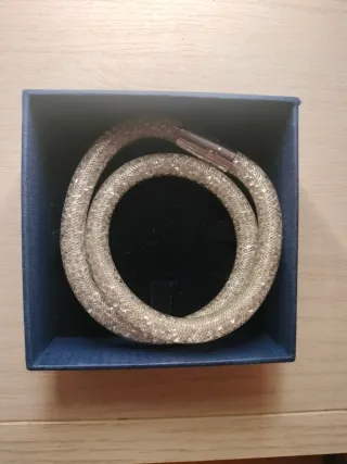 Collar/Pulsera Swarovski Plateada