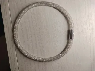 Collar/Pulsera Swarovski Plateada