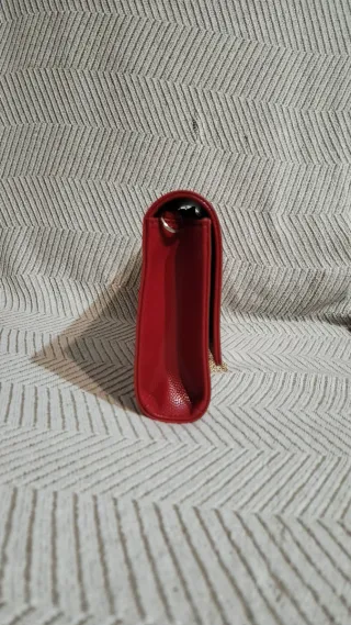 Bolso Clutch Valentino Bags Rojo Oscuro