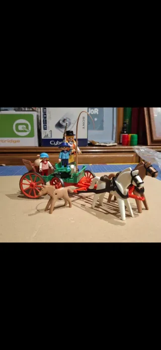 Playmobil 3804 Carruaje con Caballos