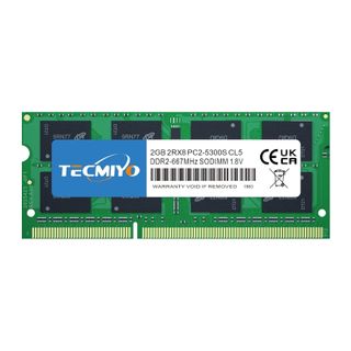 Memório RAM 2 GB DDR2 RAM PC2-5300S 667MHz TECMIYO