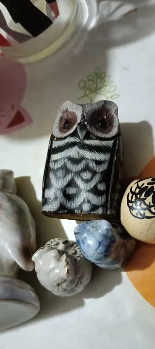 Lote 10 búhos M. Rubert