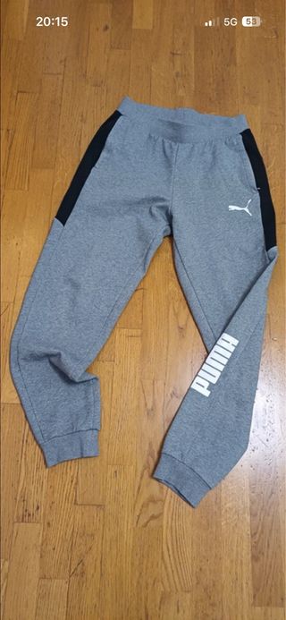 Pantalón chándal Puma Gris Talla M