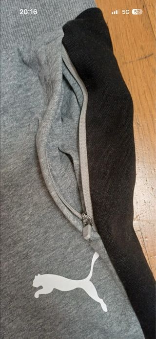 Pantalón chándal Puma Gris Talla M