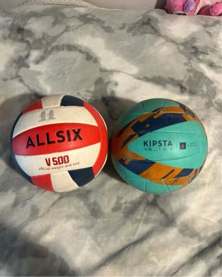 2 Palloni da Pallavolo ALLSIX e KIPSTA