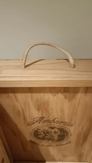 Cajas de madera para vino