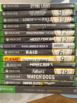 Pack 13 Videojuegos Xbox One