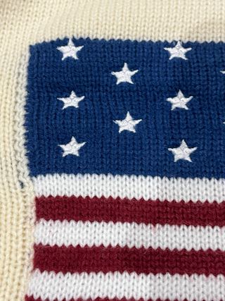 Jersey Polo Ralph Lauren USA Talla M color crema