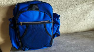 Mochila picnic térmica azul