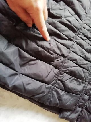 Abrigo PLUMAS NATURALES impermeable CORTE INGLES L