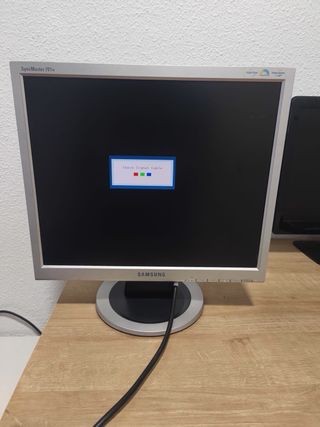 Pantalla HP 2011. Pantalla Samsung 2009 (aprox)