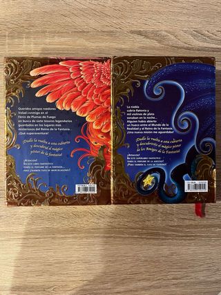 2 libros Reino de la Fantasía Gerónimo Stilton