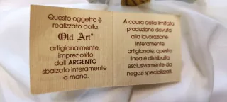 Set liquori con inserti argento