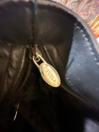 Borsa nera vintage furla
