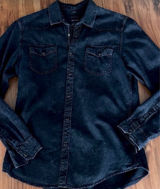 Camisa Salsa Negra Denim