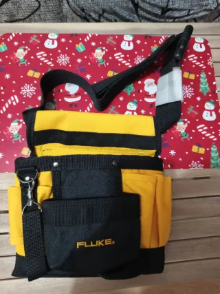 Cinturón porta herramientas negro