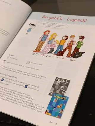 Libro texto Alemán Logisch! a1, libro del alumno