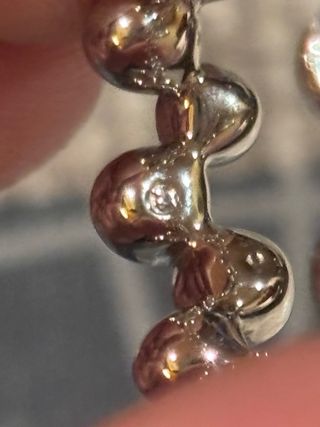 Anillo Swarovski Azul y Plateado