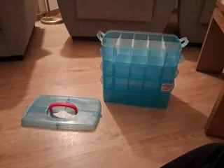 Caja organizadora apilable 4 niveles