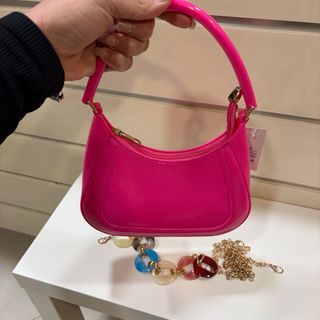 Borsa per bambini rosa con decorazioni, nuova!!