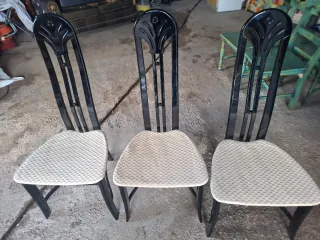 Juego de 3 sillas de diseño