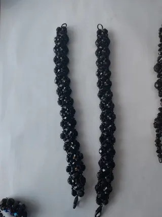 Conjunto Pulseras y Anillo Abalorios