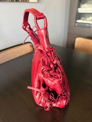 Bolso de piel rojo Coccinelle