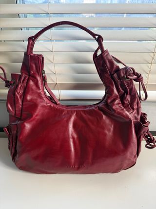 Bolso de piel rojo Coccinelle